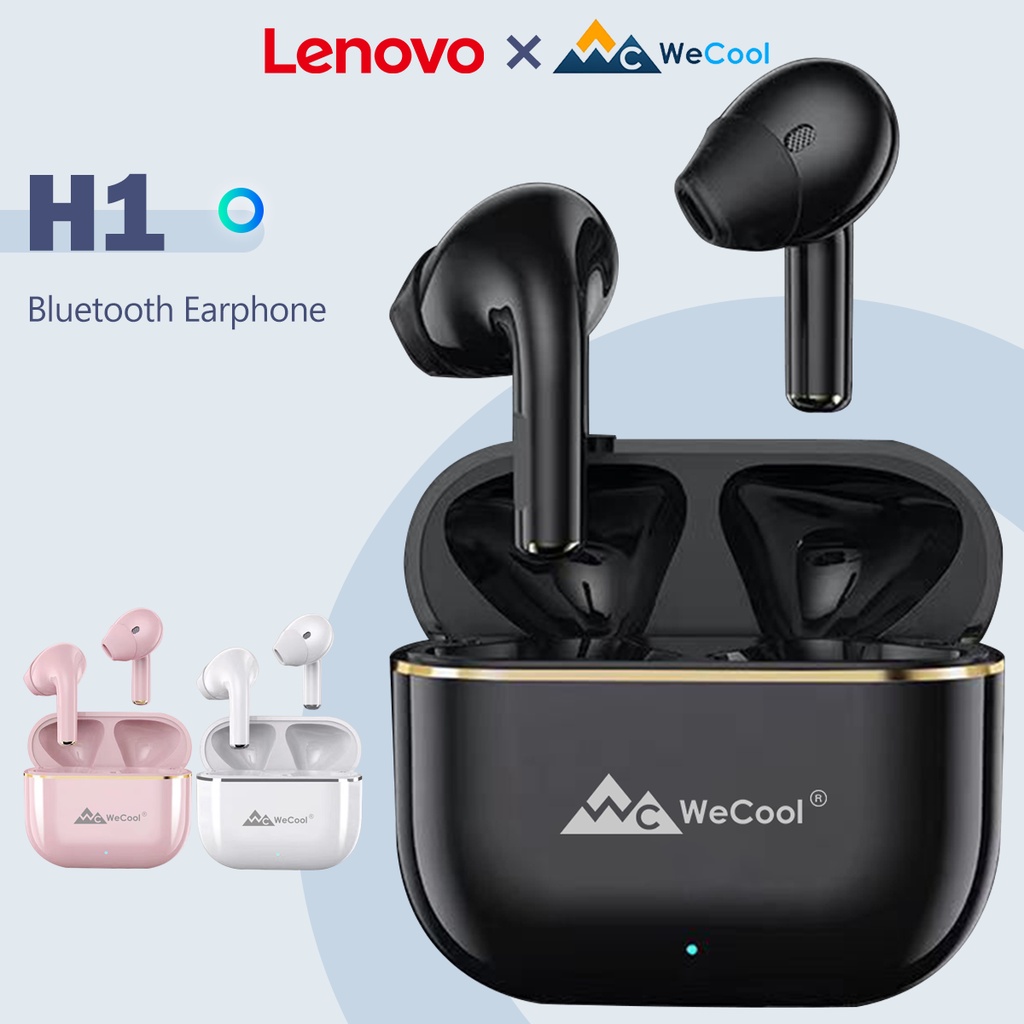 Tai nghe Bluetooth Lenovo x WeCool H1 không dây 5.0 HD Stereo Chơi game có độ trễ thấp với mic
