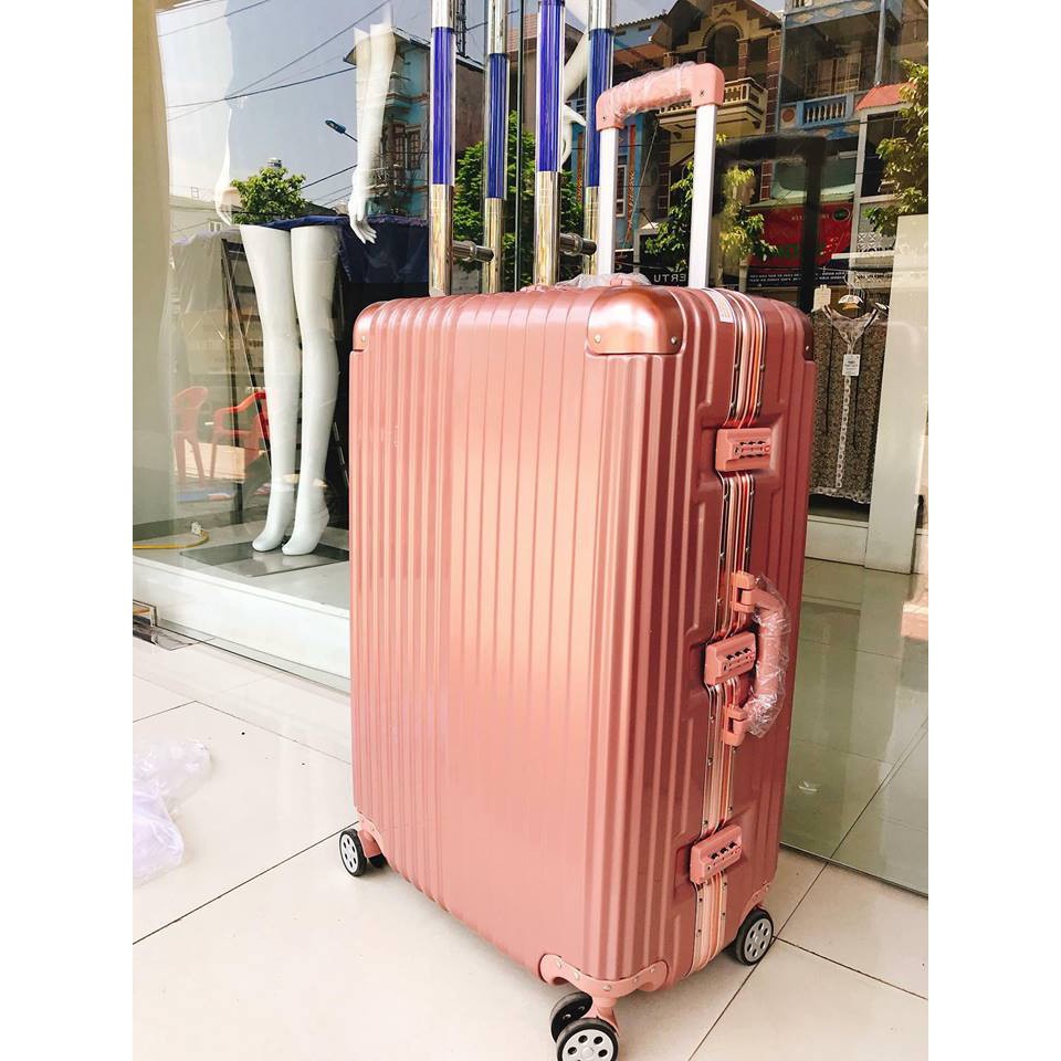 Vali khóa hải quan khung nhôm Size 20 xách tay