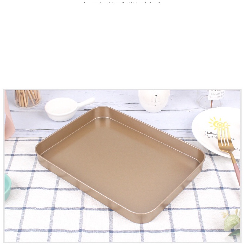 Khuôn nướng bánh hình chữ nhật 10inch
