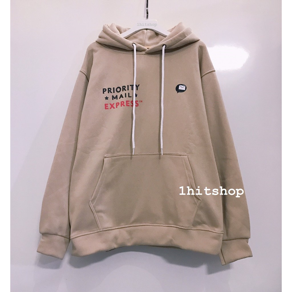 Áo hoodie Lá Thư Unisex, Áo sweater form rộng Zin Thời Trang Nam Nữ | BigBuy360 - bigbuy360.vn