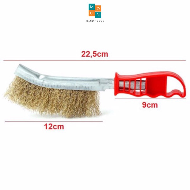Bàn chải đánh rỉ cán đỏ