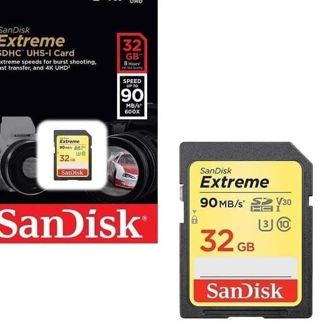 ♬ Thẻ Nhớ Sandisk 32GB 90Mb / s 32GB Class 10 ☺ | BigBuy360 - bigbuy360.vn
