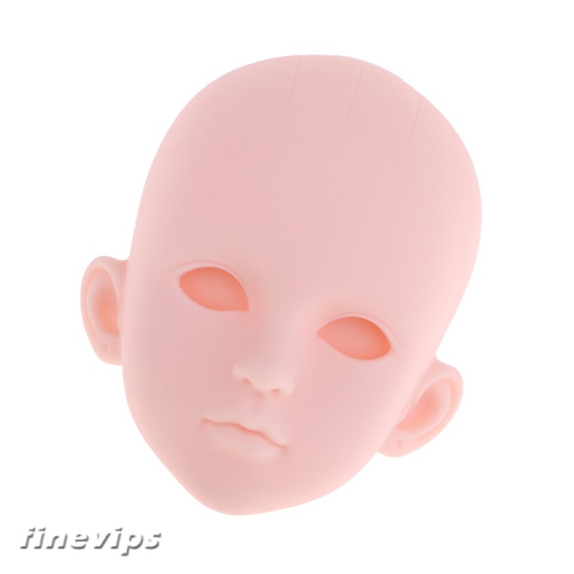 1/4 Female Bjd Doll Head Sculpt Ball-Jointed Doll Body Parts