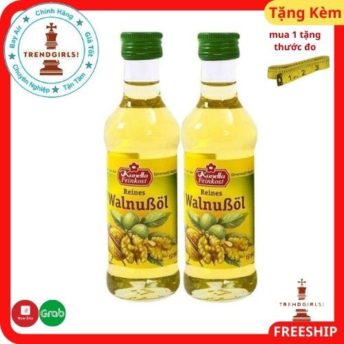 Dầu ăn dặm óc chó KUNELLA FEINKOST 100ML (ĐỨC) dành cho bé bắt đầu tập ăn dặm - Trend girls online