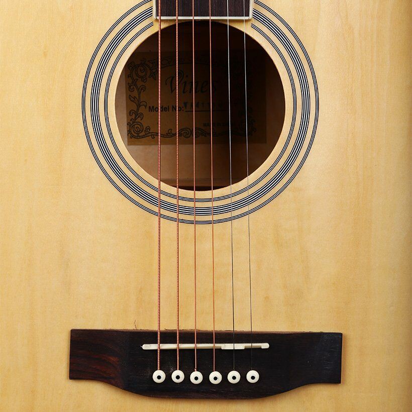 Guitar Acoustic Vines VA4111N Dáng D Khuyết - Sol.G