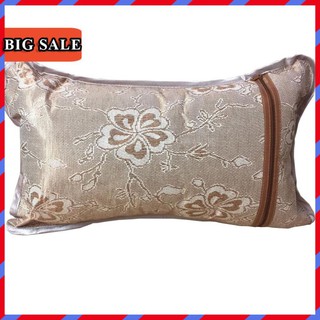 ( FREE SHIP ) Gối Trúc Mây Hạt Cao Cấp Thoáng Khí