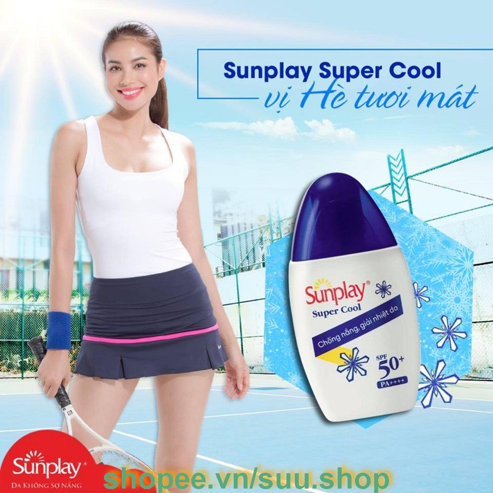 Sữa Chống Nắng Sunplay 30g Giải Nhiệt Da Super Cool SPF50+, suu.shop cam kết 100% chính hãng