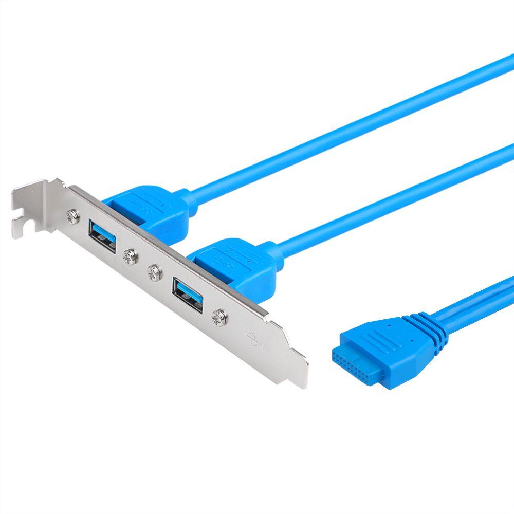 Dây Cáp Mở Rộng 2 Cổng USB 3.0 5Gbps 20-Pin Tốc Độ Cao TAYLOR1