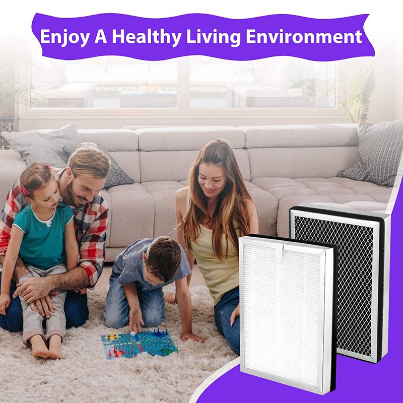 Set 2 Bộ Lọc HEPA 3 Trong 1 Cho Medify MA-25 HEPA H13