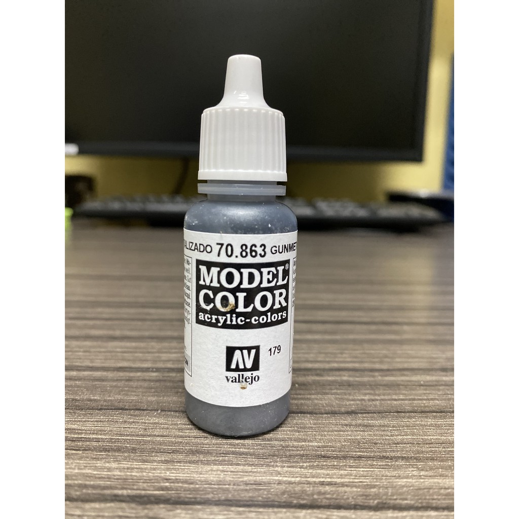 VLJ 70863 - Màu acrylic Gunmetal Grey