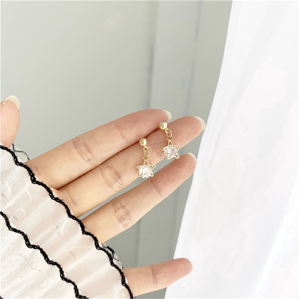 Khuyên Tai Đinh Tán Đính Ngọc Trai Và Đá Zircon Phong Cách Hàn Quốc Nhiều Kiểu Tùy Chọn Dành Cho Bạn Nữ Trong Tiệc Cưới