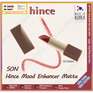 SON HINCE Mood Enhancer Matte (MÀU SON MỚI #11, #12, #13, #14, #15)