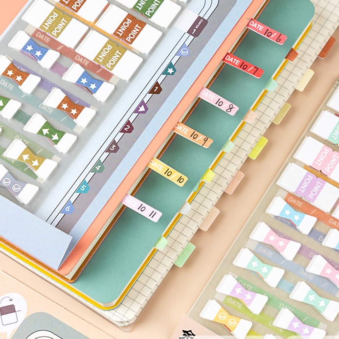 Sticker đánh dấu siêu dễ thương trang trí sổ tay, scrapbook, planner,... [ 088 ]
