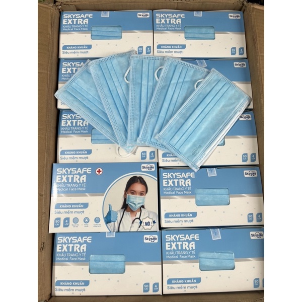 KHẨU TRANG Y TẾ SKY( Hộp 50 Cái)