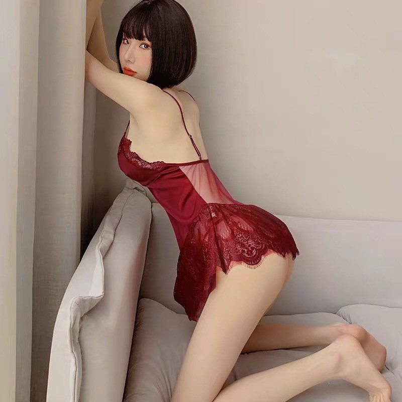 SHIP NHANH [LL687] Váy ngủ sexy Vải Satin - Đầm ngủ hai dây quyến rũ - Đầm mặc nhà đẹp - Cô chủ nhỏ chuyên sỉ | BigBuy360 - bigbuy360.vn