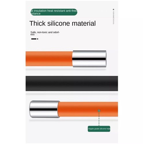 Ống Nước Xoay 360 độ Bọc Silicon Dài 30cm