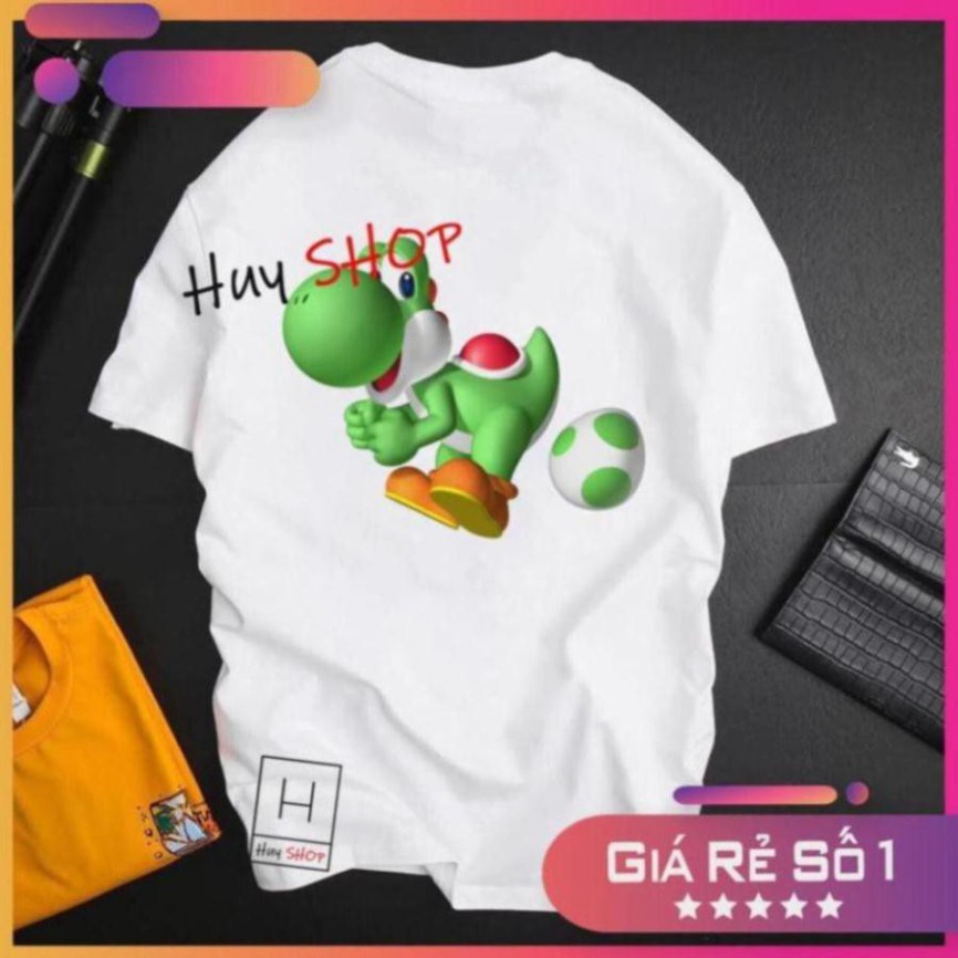 [XẢ KHO] Áo thun Mario Cute dễ thương Unisex  Áo thun cặp đôi - Áo thun Hàn Quốc 542