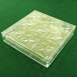 Hộp nhựa mica vuông nắp ngôi sao (size nhỏ 1334)