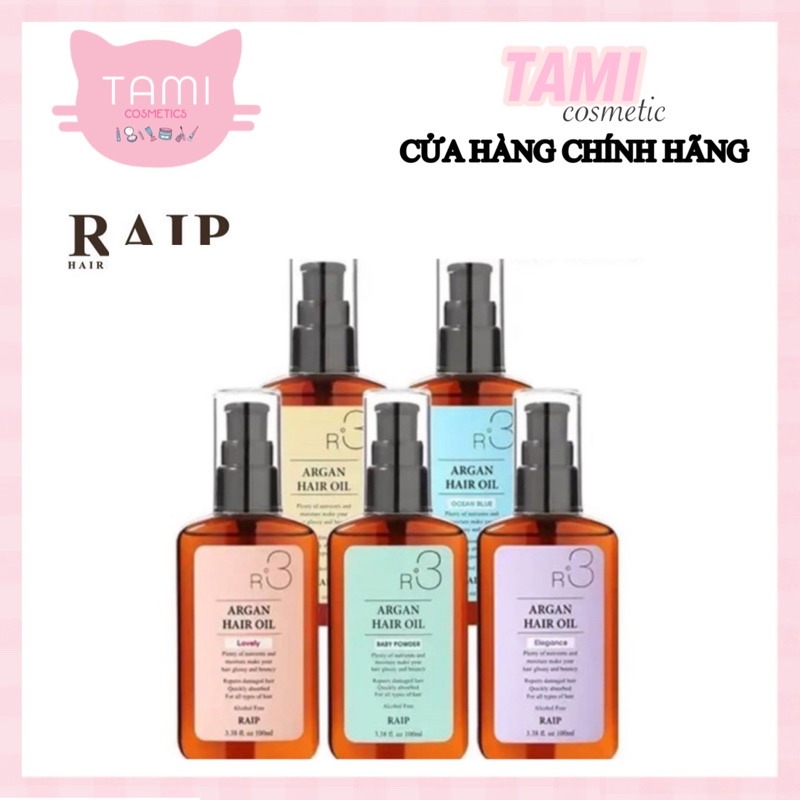 Tinh Dầu Argan Dưỡng Tóc R3 Argan Hair Oil Raip