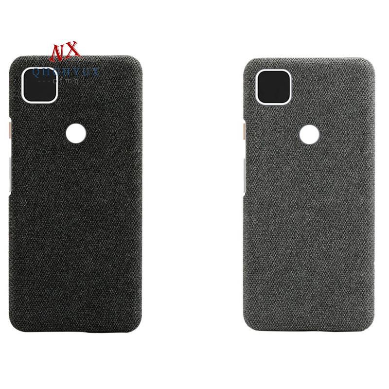 Set 2 Bao Da Điện Thoại Chống Rơi Màu Xám Và Đen Cho Google Pixel 4a