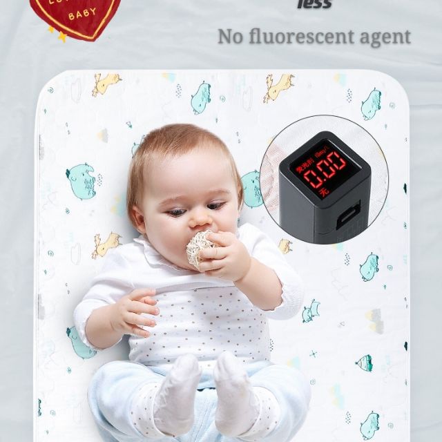 [70 * 90cm]⚜Đệm cotton 4 Lớp Êm Ái Thoải Mái Cho Bé | Nệm Ngủ Chống Trượt Không Thấm Nước Có Thể Tái Sử Dụng Cho Bé