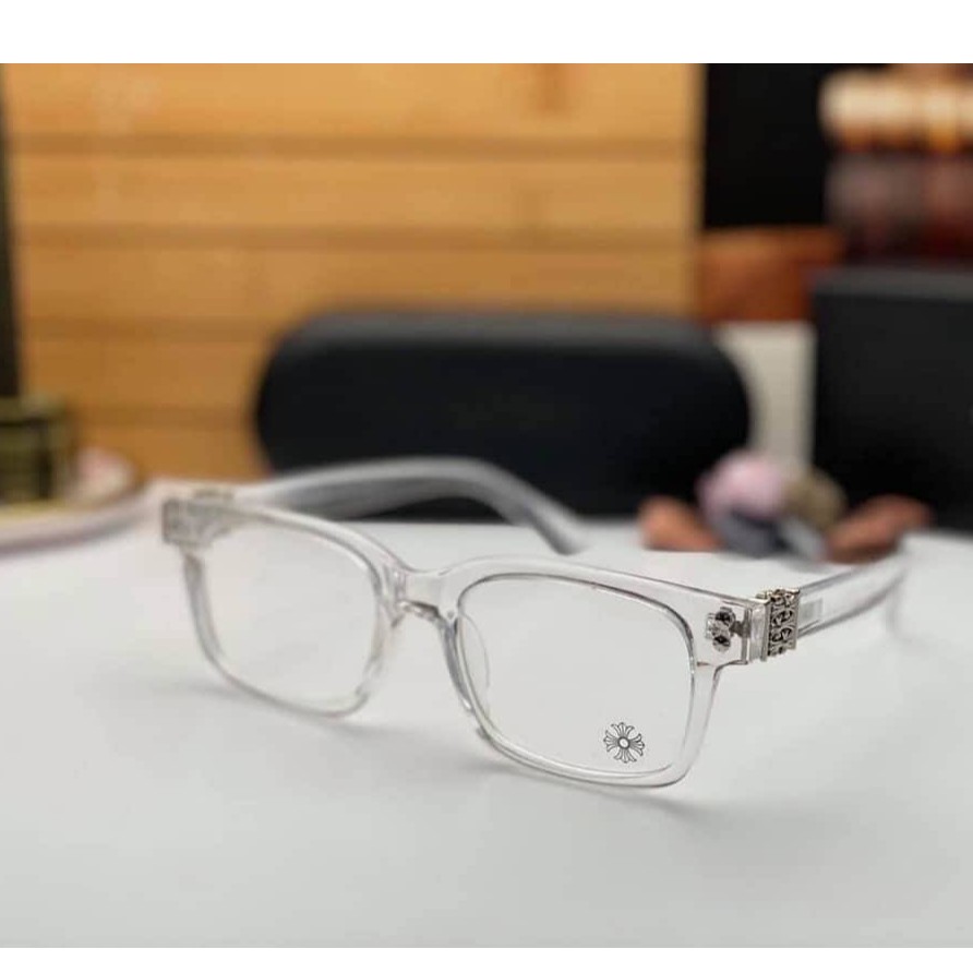 Gọng Kính cận nam nữ Chrome hearts mắt vuông màu sắc thời trang 2276 | BigBuy360 - bigbuy360.vn