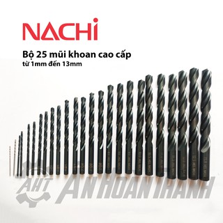 Bộ 25 Mũi Khoan Cao Cấp Nachi - Nhật Bản - CKN25113