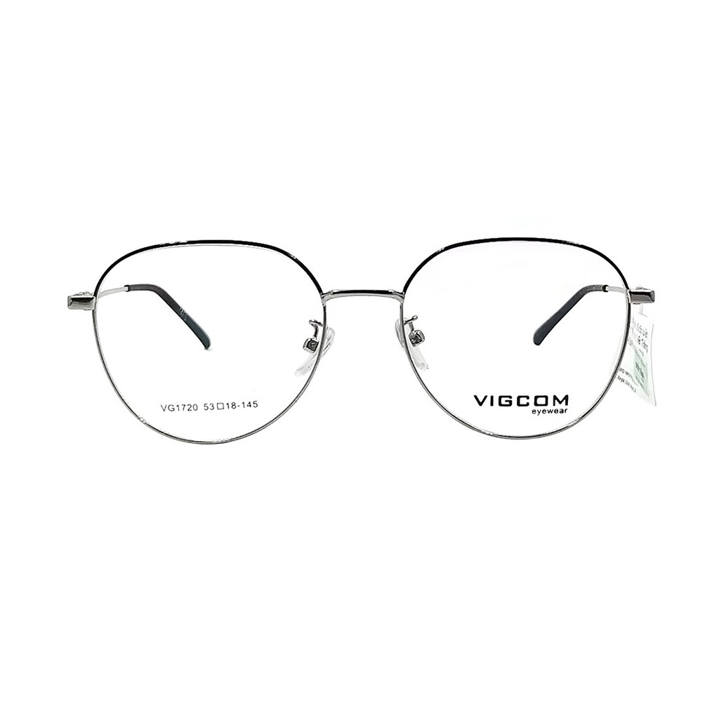 (Hàng chính hãng) Gọng kính nam nữ UNISEX Vigcom VG1720 màu sắc thời trang