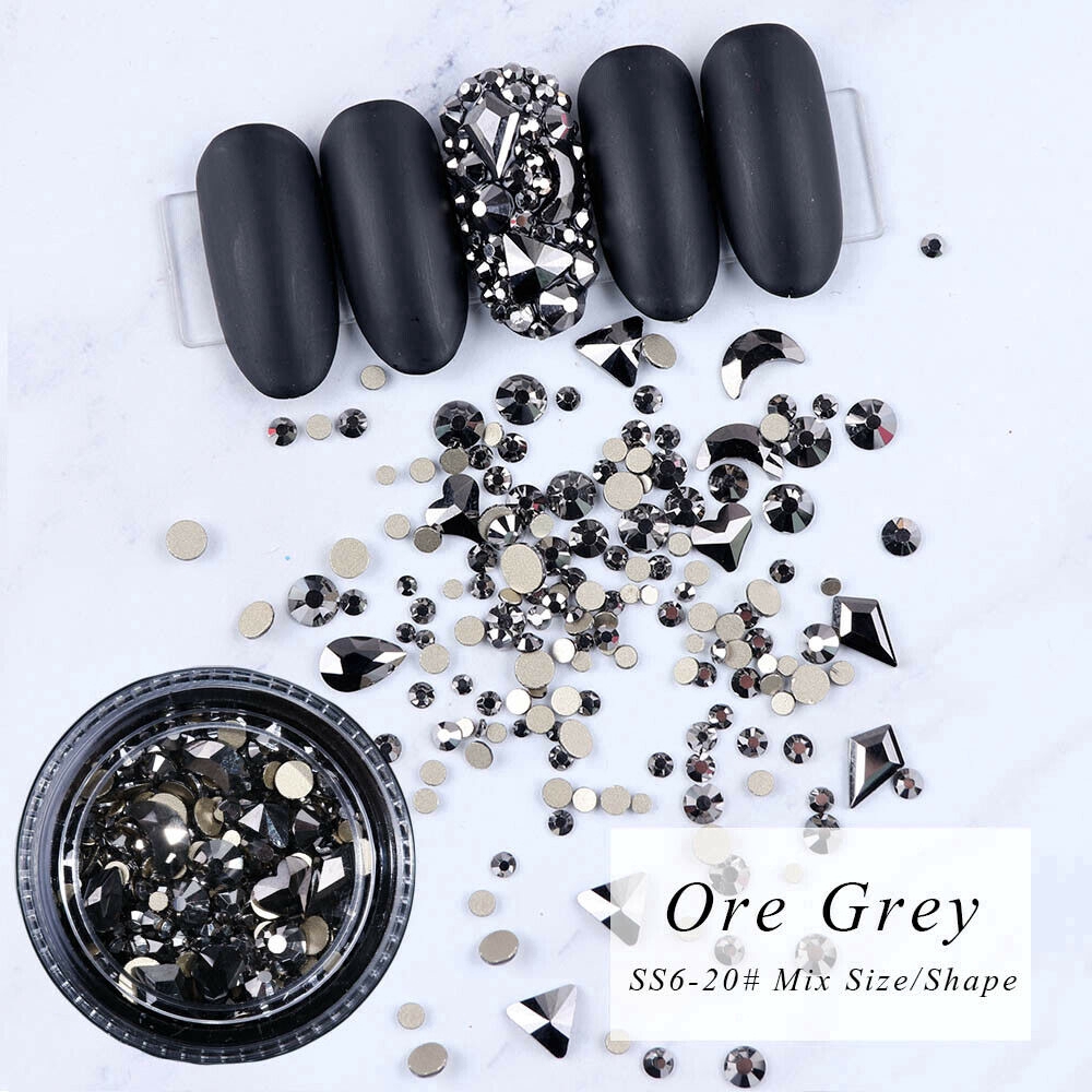 Hạt pha lê 3D đính móng trang trí nghệ thuật cho nữ