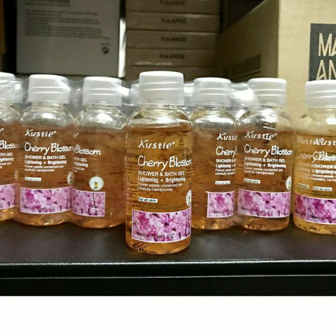 Mẫu thử sữa tắm cánh đào thật thơm quyến rũ Kustie 50ml