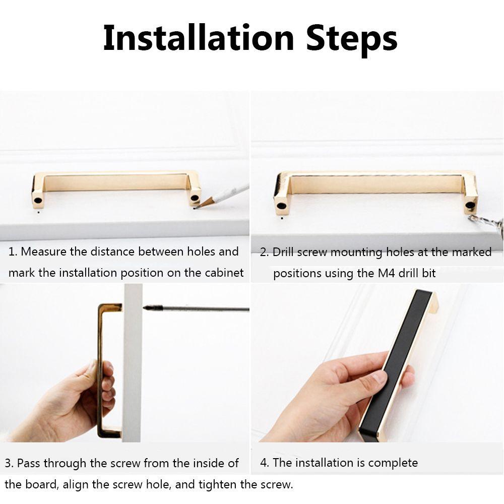 PISTA Tay Nắm Cửa Tủ Kiểu Dáng Hiện Đại