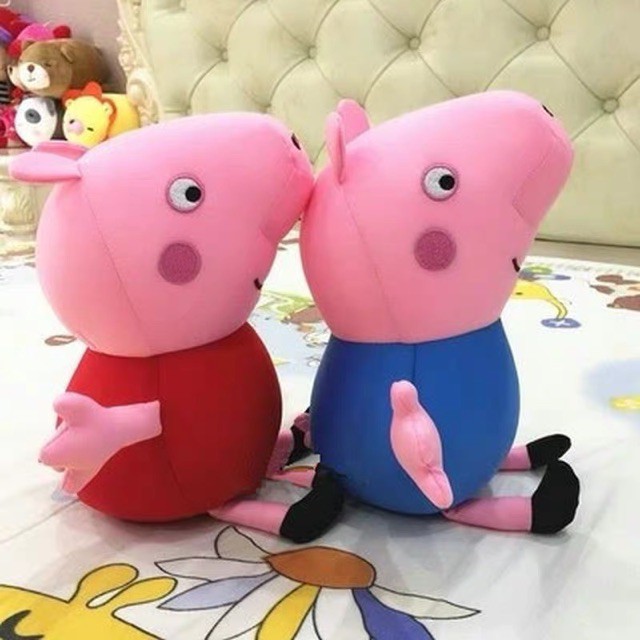 Gấu bông ,heo peppa đáng yêu nghộ nghĩnh 25cm