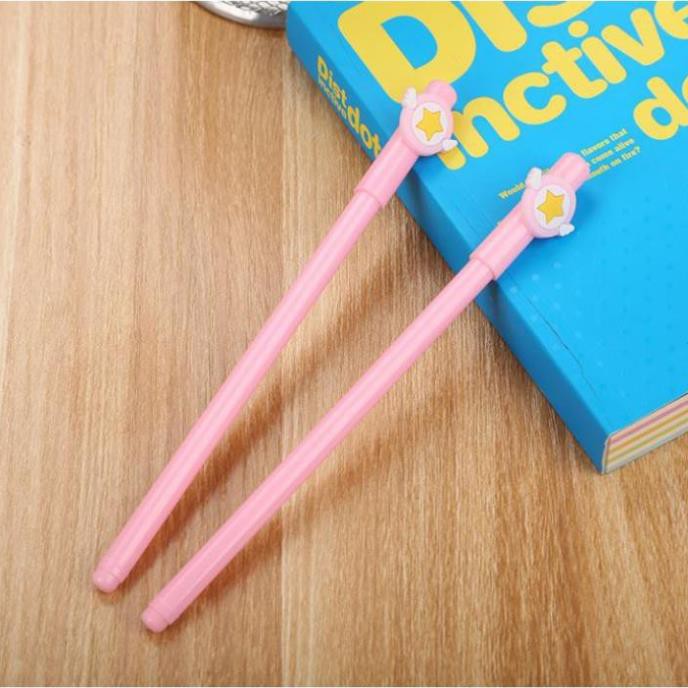 Bút Gel Nước Mực Đen Ngôi Sao Nhiều Màu H52