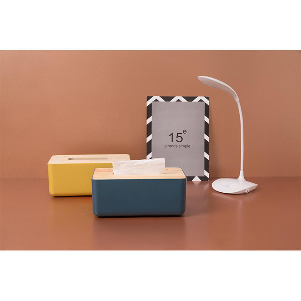 [Tổng Kho Sỉ] Hộp Đựng Giấy Một Màu Decor Home Stay V6