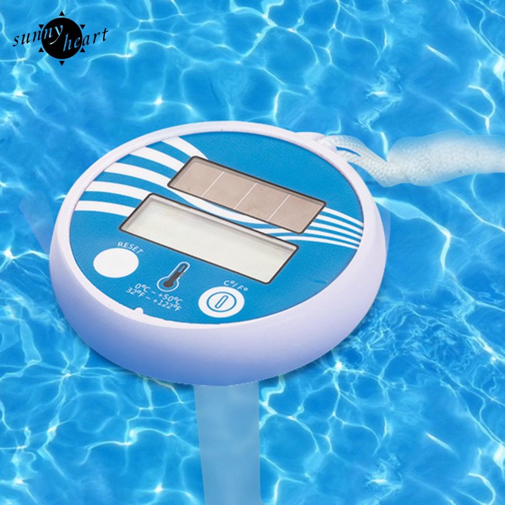 Nhiệt Kế Đo Nhiệt Độ Nước Bể bơi Màn Hình LCD