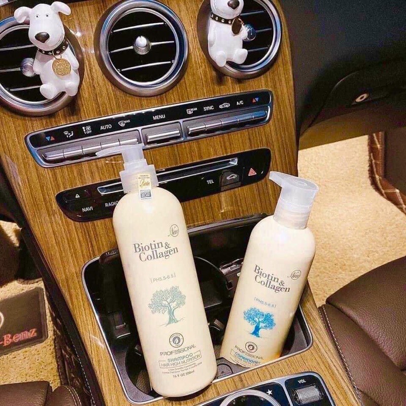 ❌FREE SHIP❌ Cặp dầu gội, dầu xả Biotin collagen trắng - phục hồi tóc hư tổn | BigBuy360 - bigbuy360.vn