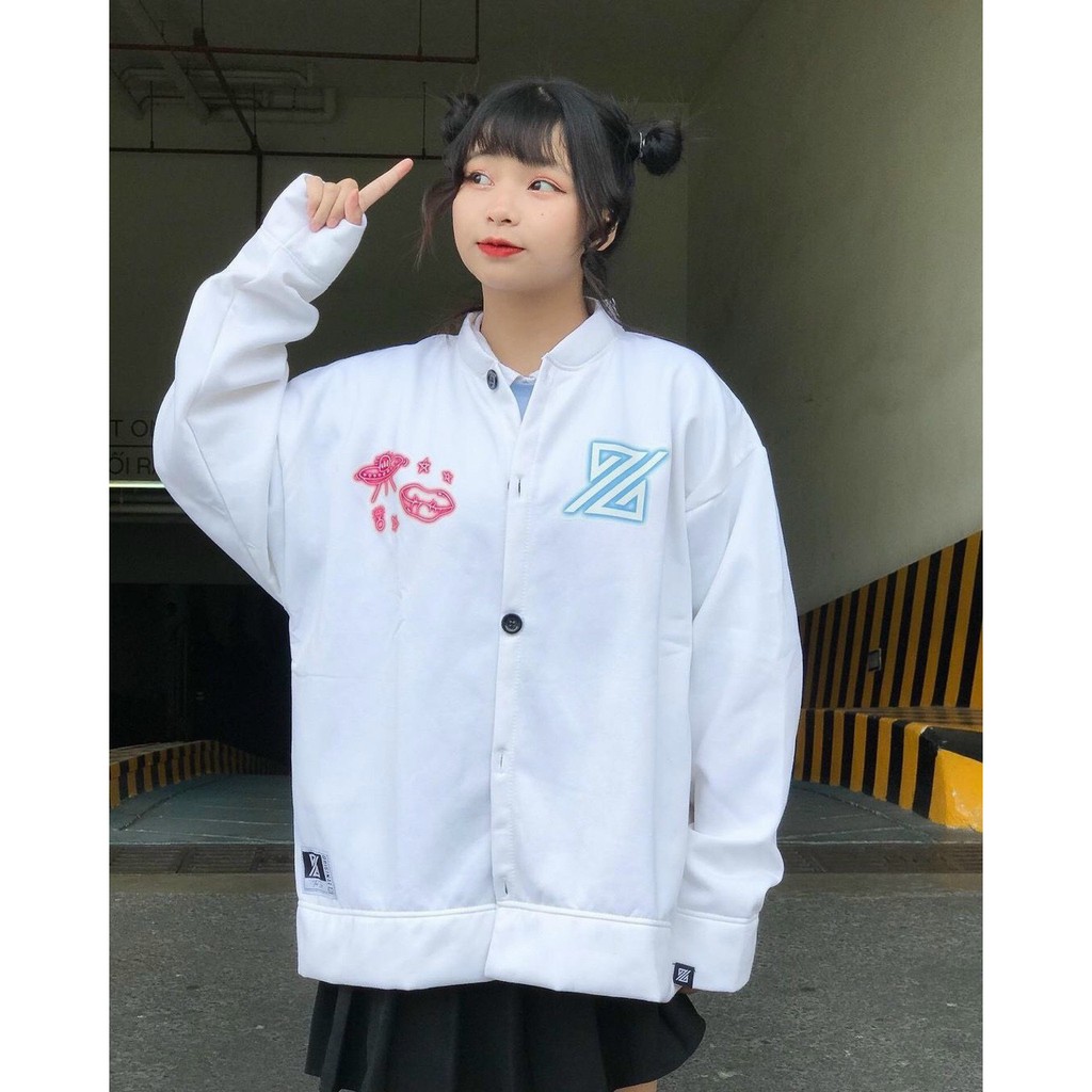 Áo Khoác Cardigan In Logo Chất Nỉ Ngoại Chống Nắng Cực Tốt