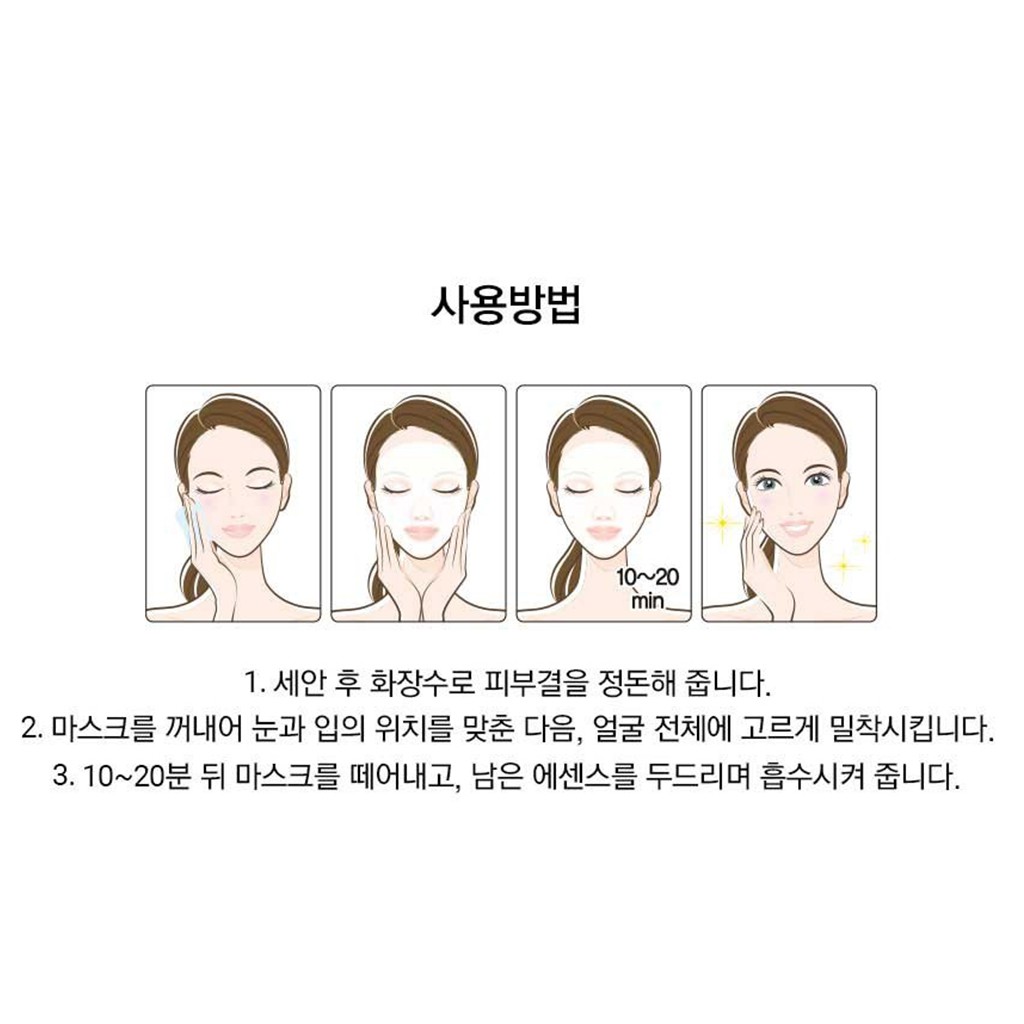 SNP Jeju Baeknyeoncho face Mask gói 10 gói [Vận chuyển từ Hàn Quốc]