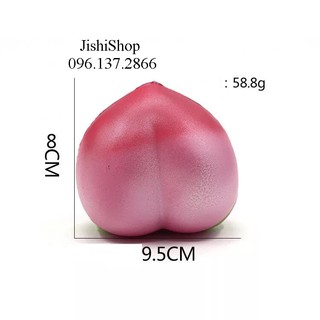Squishy quả đào màu sắc  - quà cho bé AA