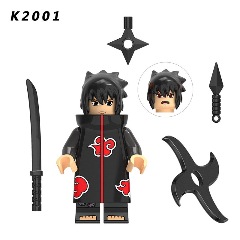 Mô hình nhân vật truyện tranh narutoes Akatsuki Sasuke Itachi KDL801 cho trẻ em trên 6 tuổi