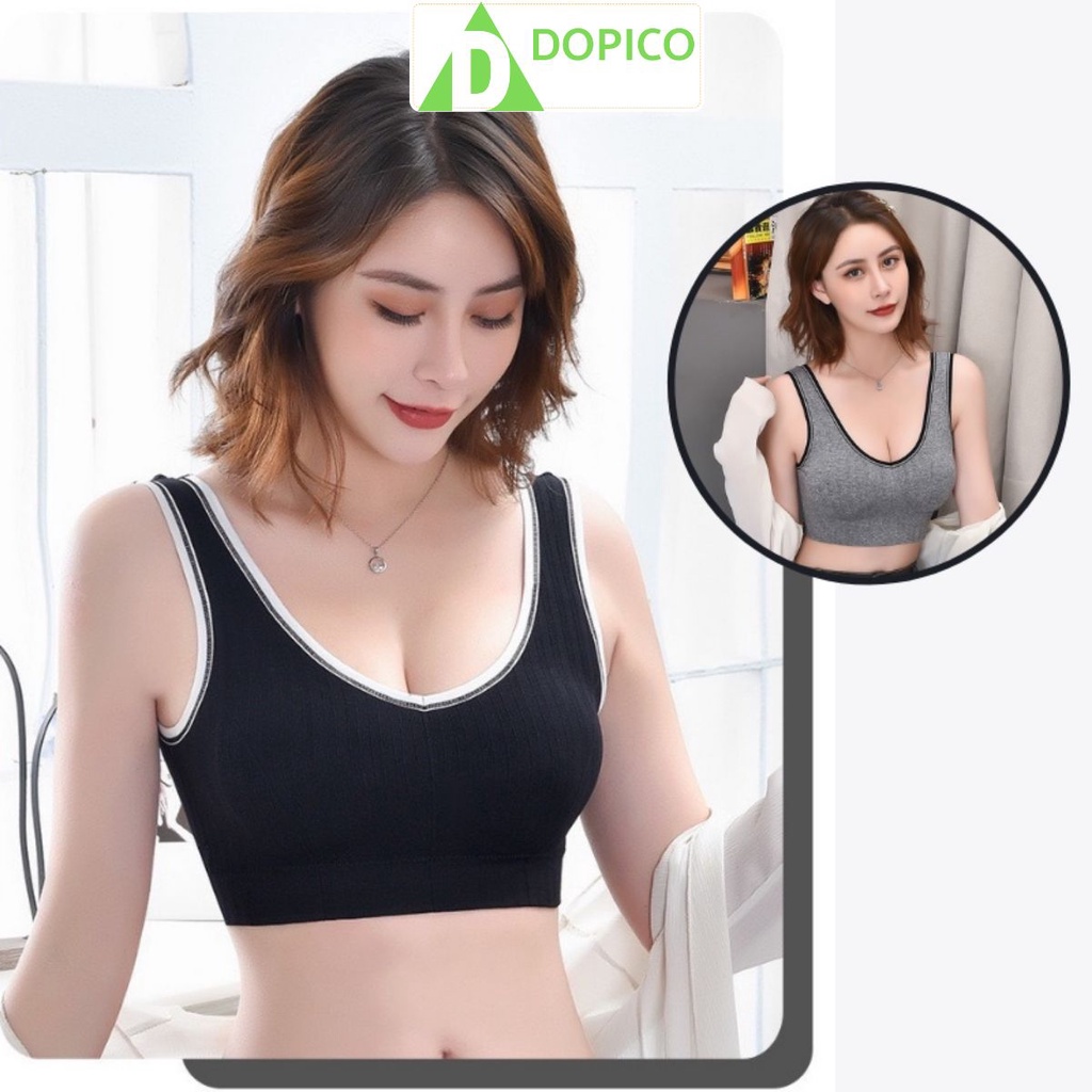 Áo Bra Tập Gym , Áo Bra 2 Dây Bảng To Thể Thao Chất Cotton Thấm Hút Mồ Hôi  A2.0 | WebRaoVat - webraovat.net.vn