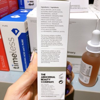 Tinh chất The Ordinary Lactic Acid 5% + HA ( 30mL )