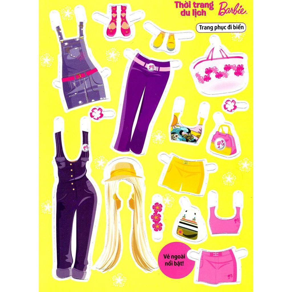 Sách Thiết Kế Thời Trang Barbie - Thời Trang Du Lịch