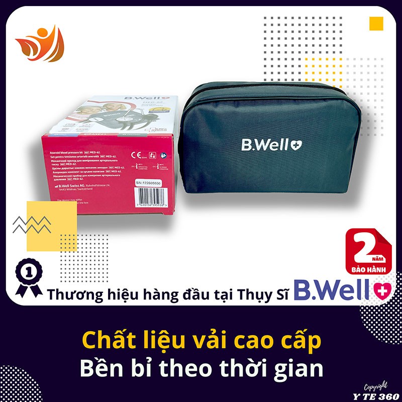 Máy đo huyết áp cơ b.well med 62 thụy sĩ - bwell y tế 360