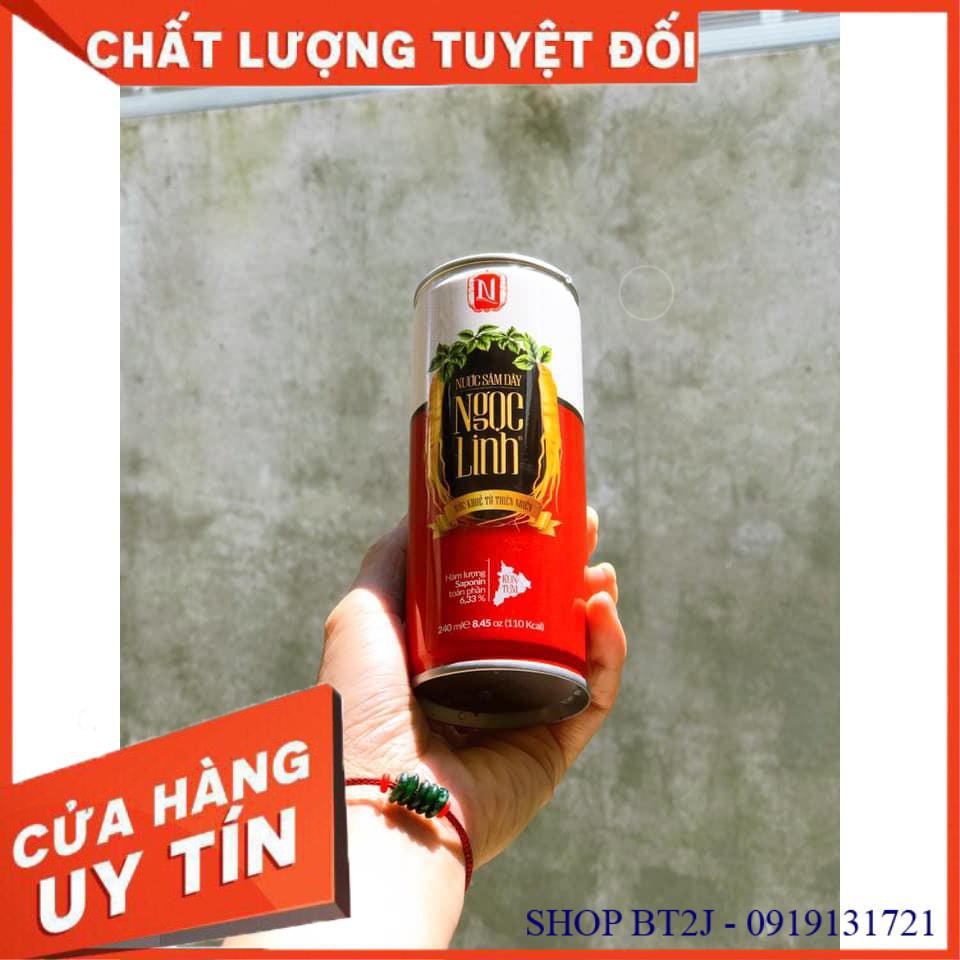 Nước Uống Sâm Dây Ngọc Linh -  Thùng 24Lon