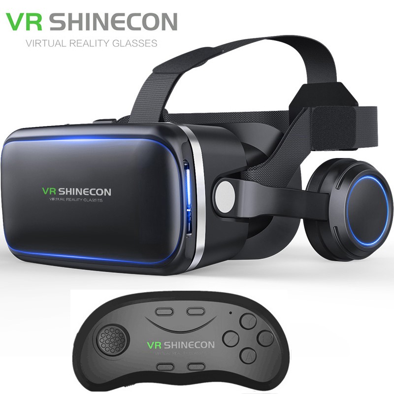 Bộ kính thực tế ảo shinecon6.0 Bluetooth kèm điều khiển từ xa tiện dụng | BigBuy360 - bigbuy360.vn