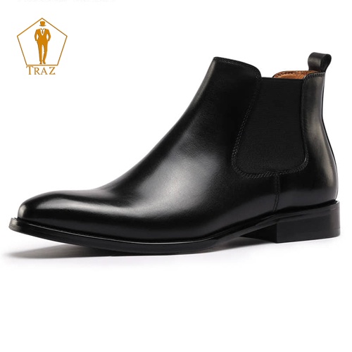 Giày boots bốt nam TRAZ Chelsea Boots Classic Cao Cổ