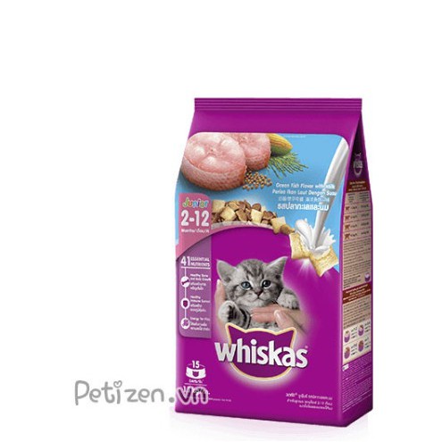 PETIZEN - Thức ăn mèo lớn - hạt khô Whiskas 1.2kg