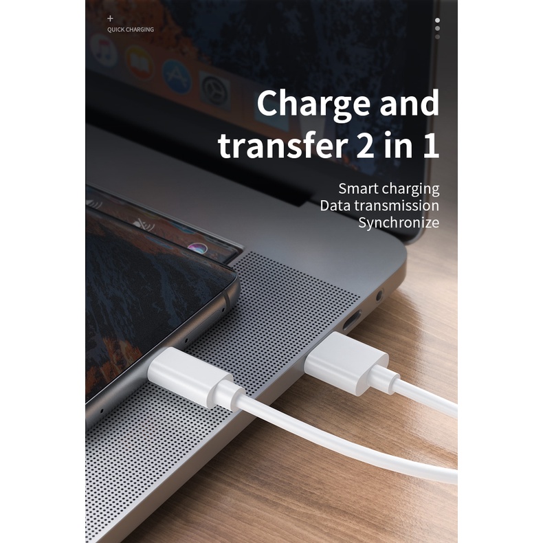 Dây cáp sạc nhanh USB 2.0 1m/ 2m/ 3m 5V 2A cho Android