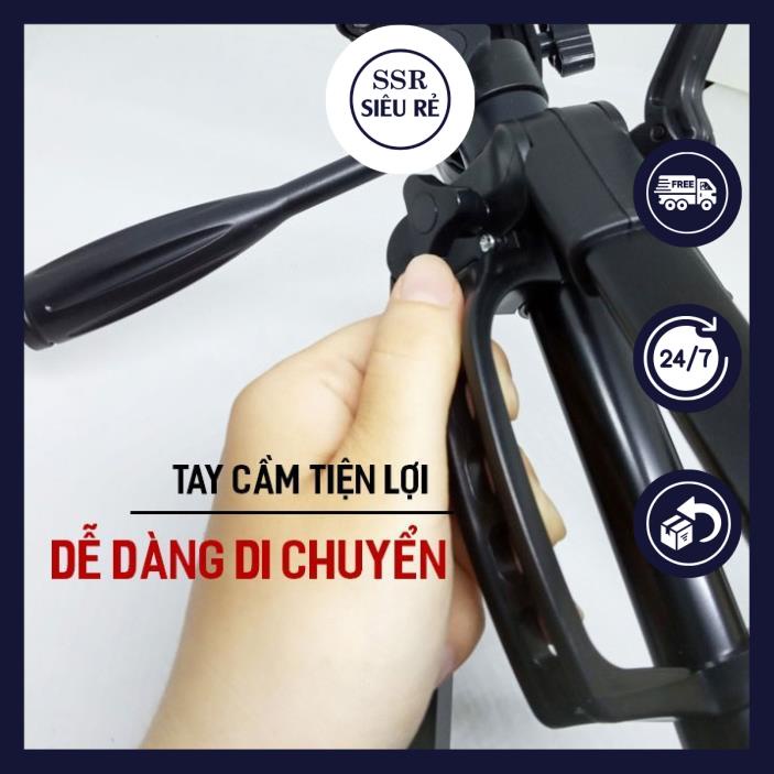 Chân Máy Ảnh SSR Tripod 3366 Cao 1m4 Có Tay Cầm Quay Phim (LA165222)